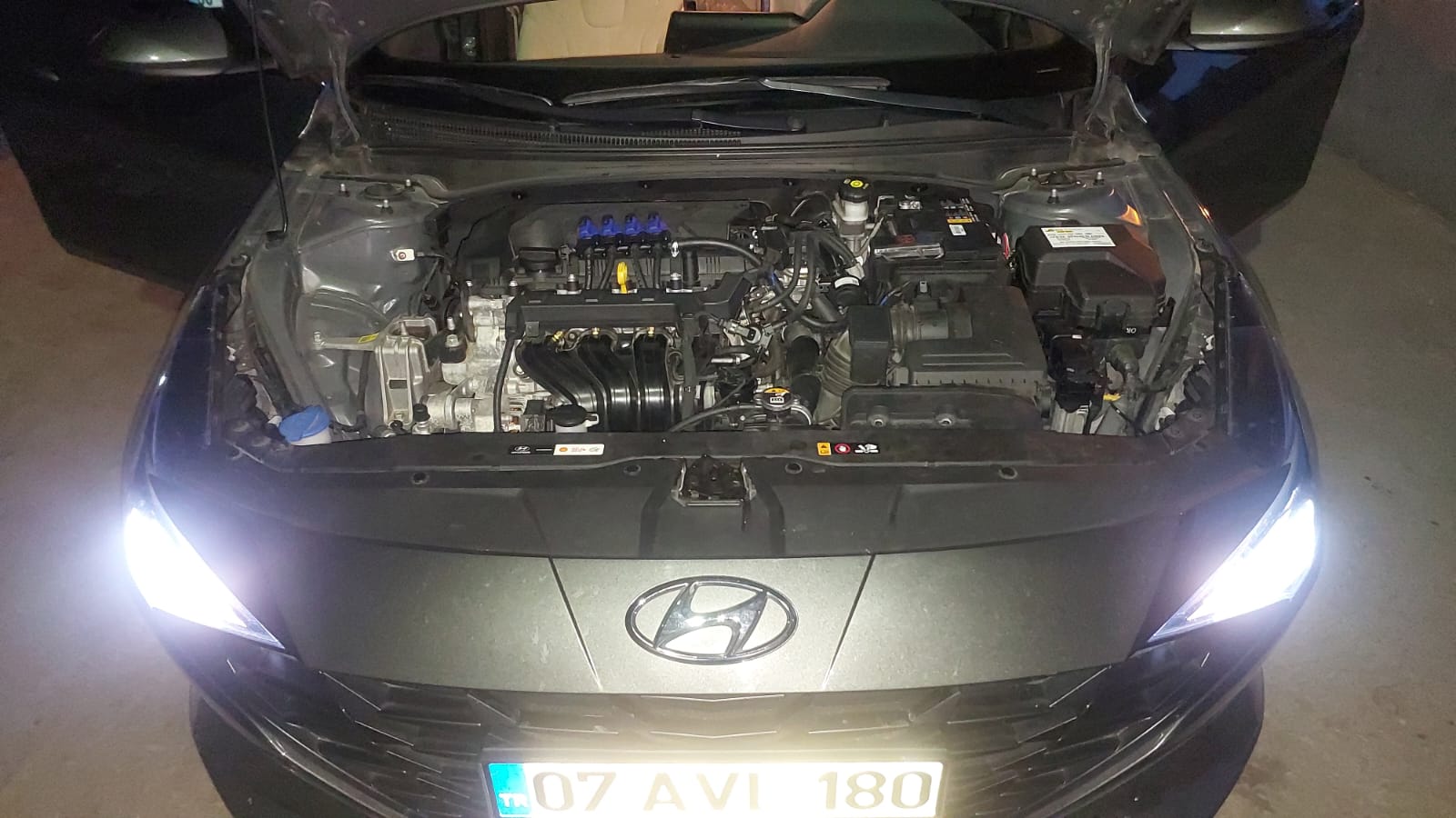 Hyundai elentra 8enjeksiyon prins teknomax lpg montajı